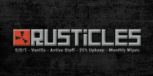 [EU/UK] Rusticles 07/06 S/D/T Vanilla|Monthly|Low Upkeep FullWi - 185.38.151.199:28065