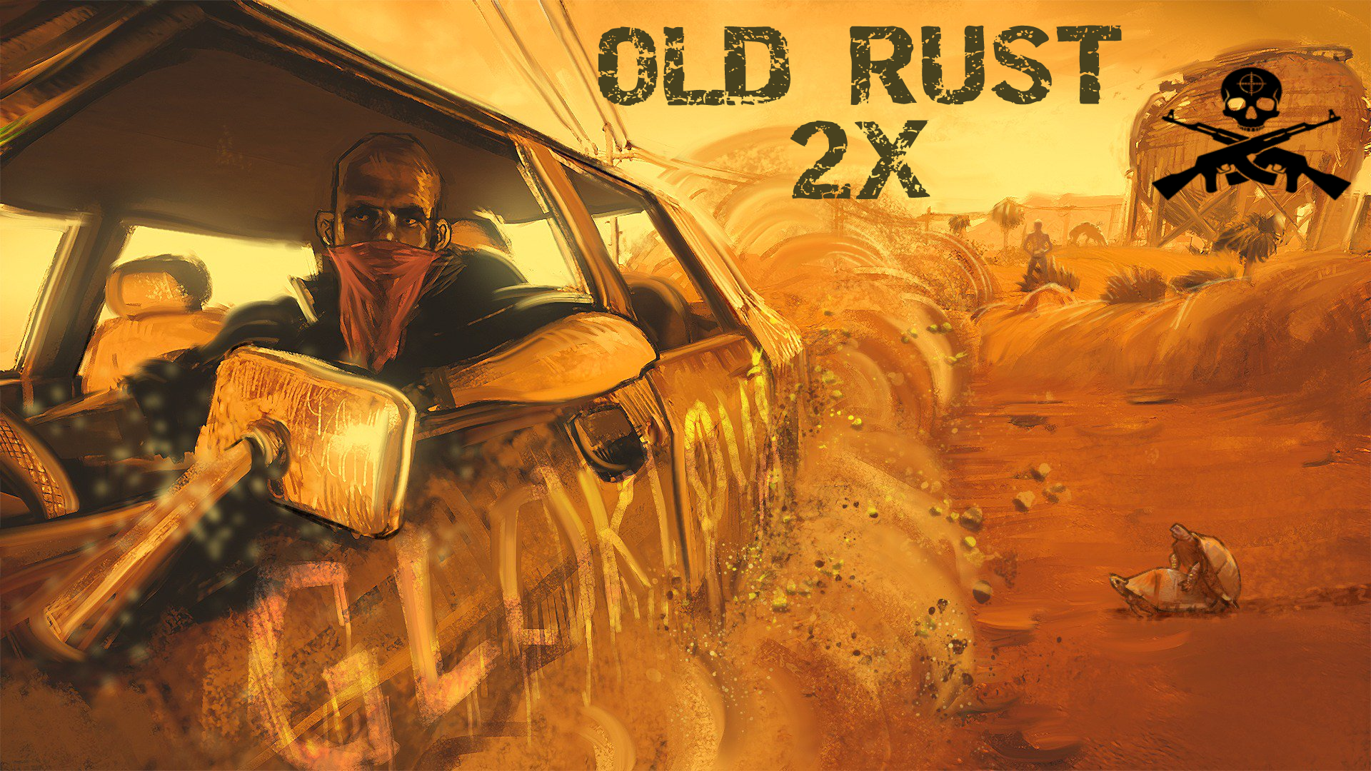 [TR/EU]OLD Rust 2x [16:30 23.09][MAX 5][Skin][FPS][FULL WIPE]